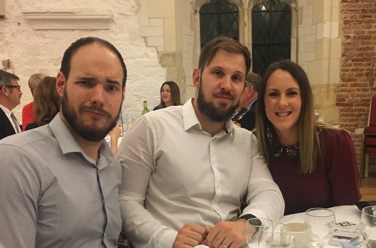 Our <a href="/YoungHortTeam/">YoungHort</a> enjoying a night out with West Sussex Growers. Thanks <a href="/growtrainltd/">Growtrain Ltd</a> Graham Bryant for name checking our team. Let’s keep promoting @GrowCareers