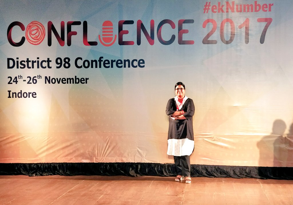 chakilamsowmya's tweet photo. #ekNumber #Confluence2017 #goodlearning #Indore https://t.co/ltlPH1Gi8w