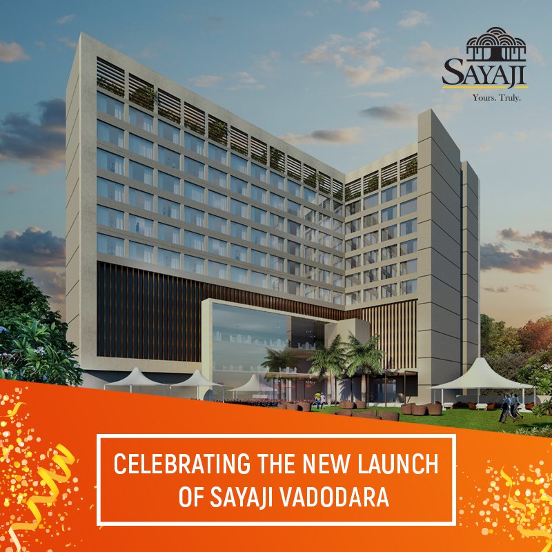 SayajiHotelsLtd's tweet photo. Namaste Vadodara!  
We open our gates to our guests. 
Be here to celebrate with us!
#AlwaysFirstTime #SayajiVadodara #SayajiFamily #Hospitality #Luxurious https://t.co/dpoQvg5FCE