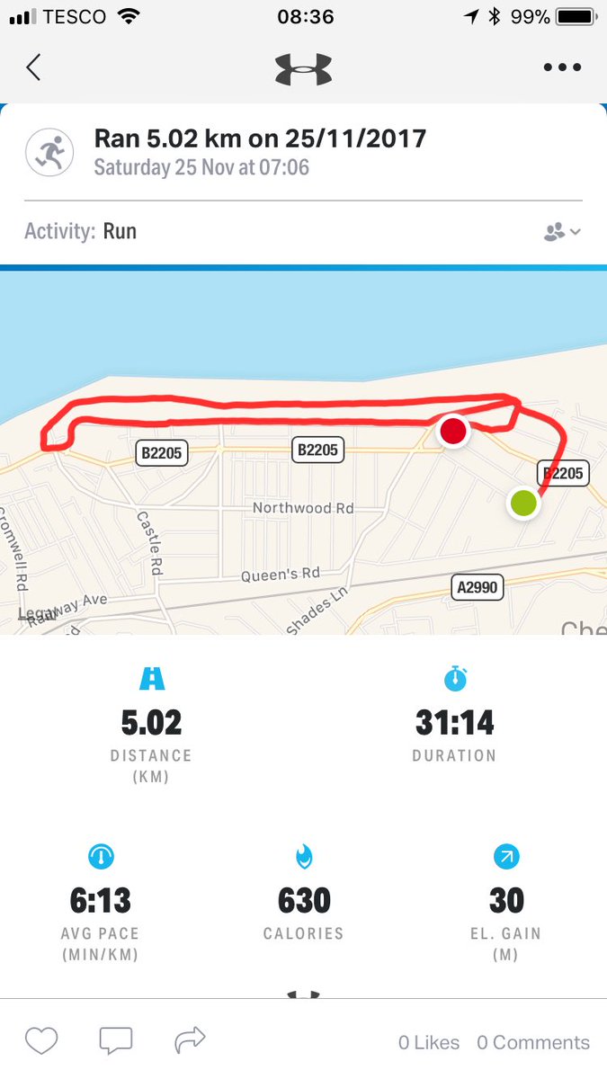 CliveDavies3's tweet photo. Nice early morning run to get the legs going #frost #cold #jog #notrun https://t.co/l00AJ78BKc