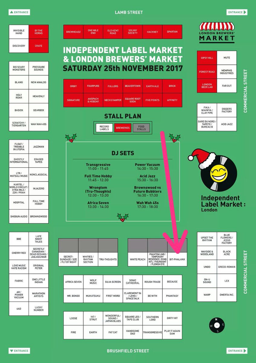 MangoSweetrice's tweet photo. LONDON! Visit @BitPhalanx's stall at today's @IndieLabelMkt #ILMXmas at #SpitalfieldsMarket for exclusive @coppeski releases incl new album #MILK and more! https://t.co/Bii3Slko24