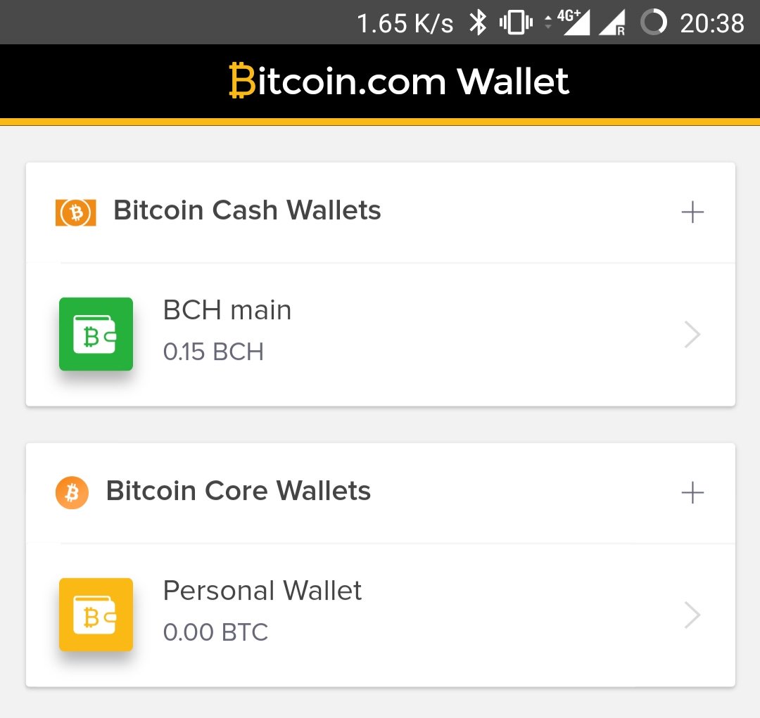 bitcoin cash wallet