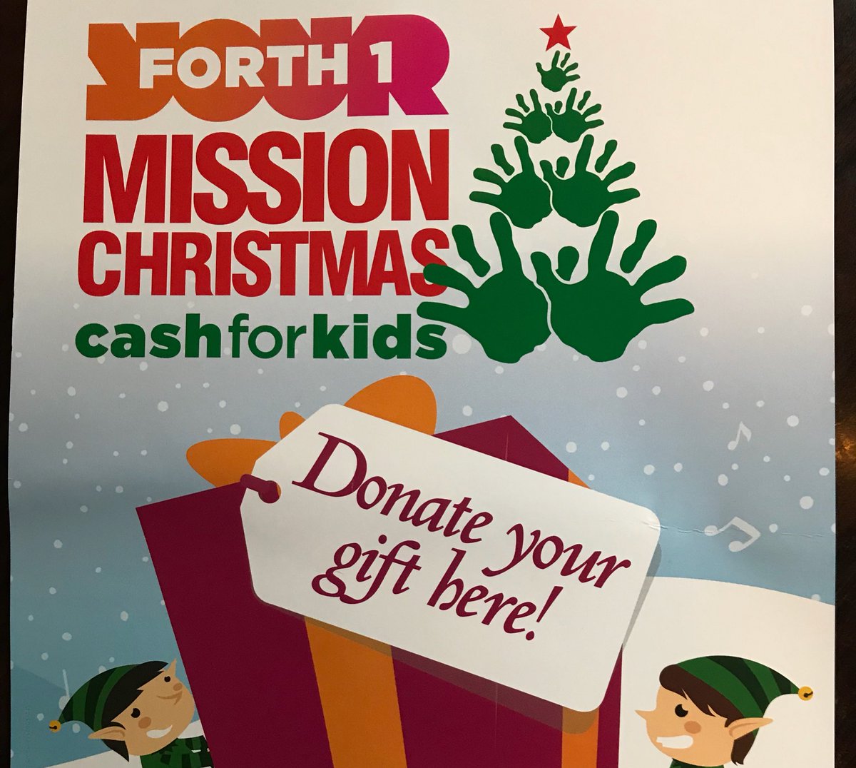 VictoriaLeith's tweet photo. Give a gift to the children who won’t get any. @VictoriaLeith @RadioForthNews @cashforkids https://t.co/NjqeJBFaqJ