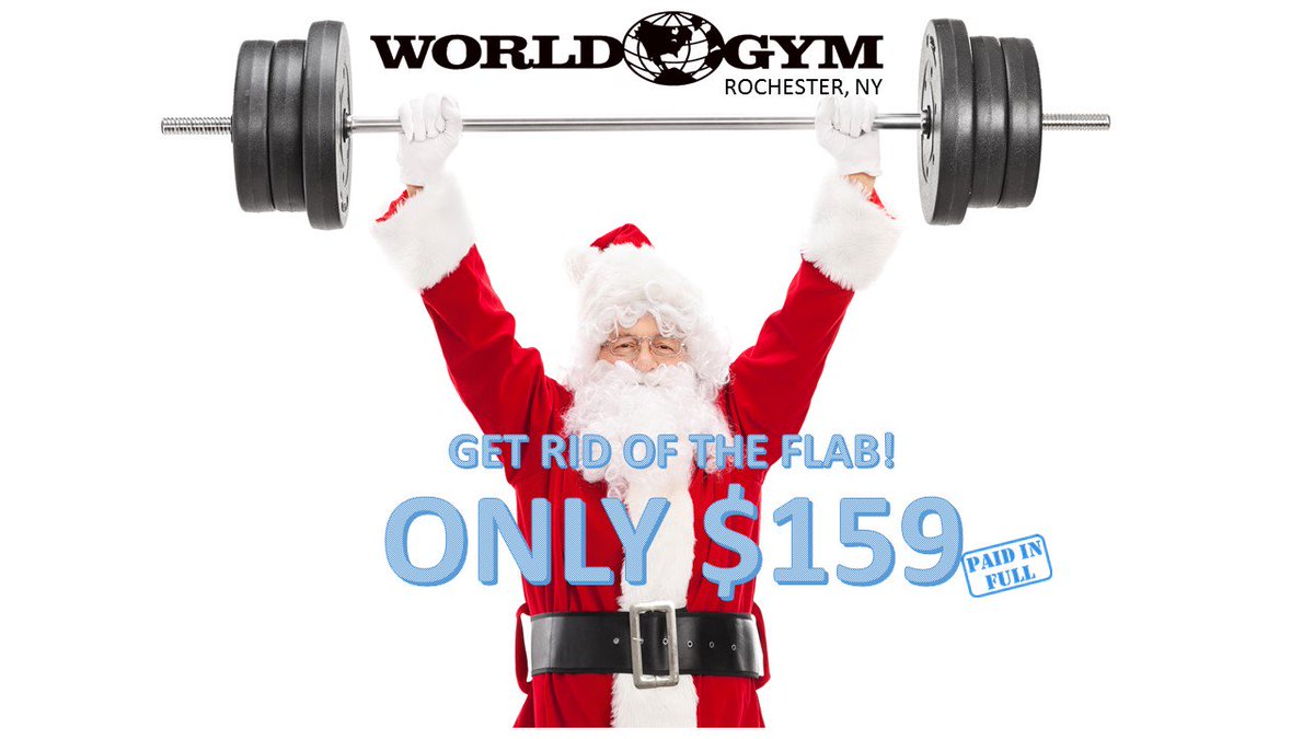 WorldGymROCH's tweet photo. One year membership only $159. World Gym Rochester
585-271-0440
https://t.co/LrC2KSmOQD https://t.co/Mg1r3rTmlU