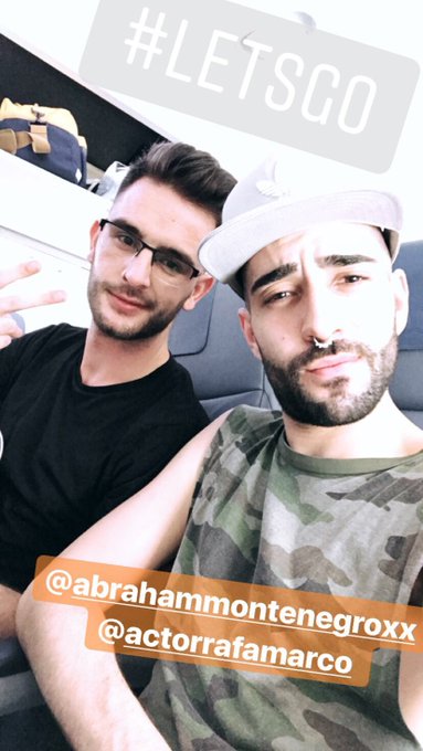 Camino de roma! Con @abrahaMontenegr ?????? https://t.co/ja5qqIgW5r