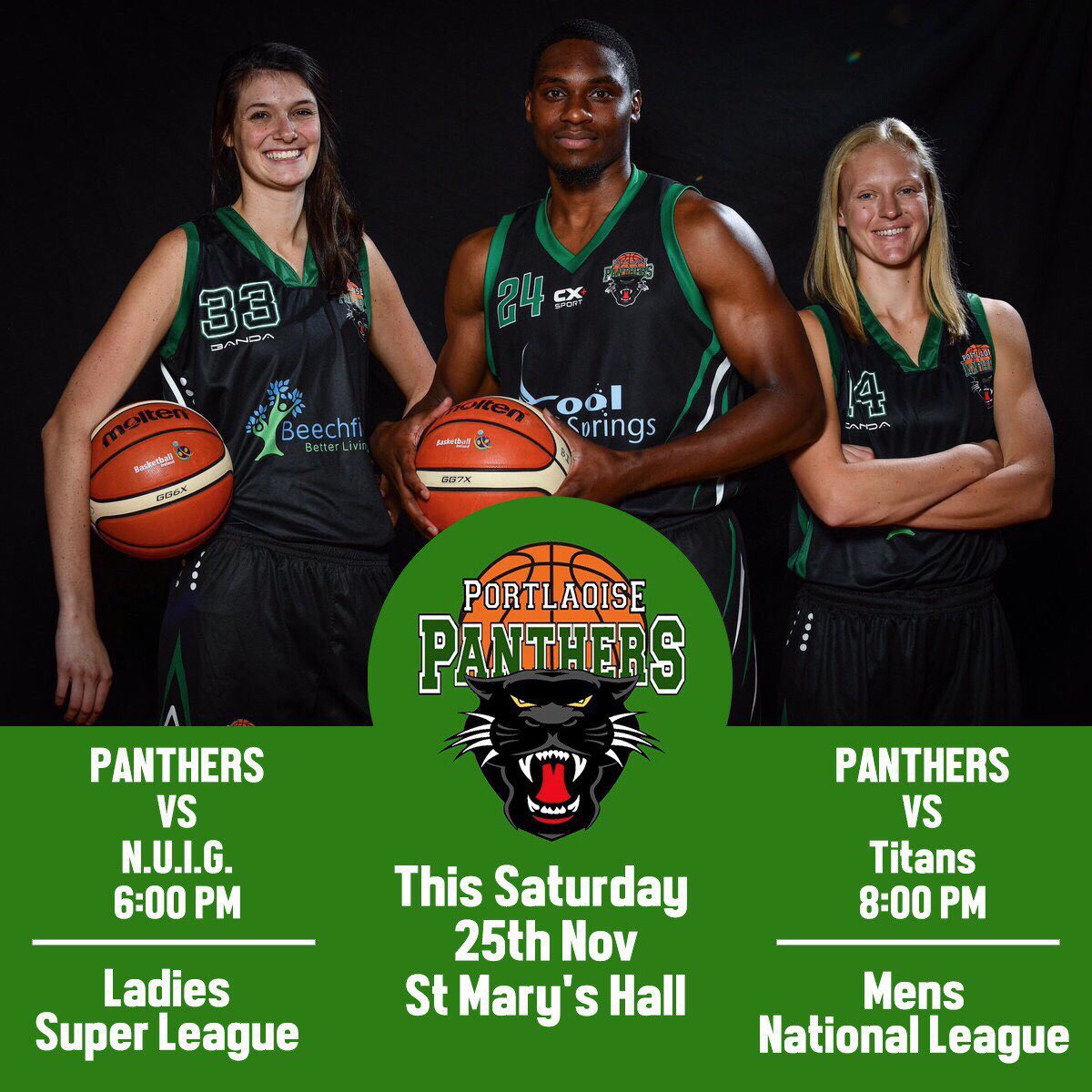 plaoisepanthers's tweet photo. It’s not just an ordinary game day...  

It’s a DOUBLE HEADER game day 🙌🏼 https://t.co/iEJuje42Ub
