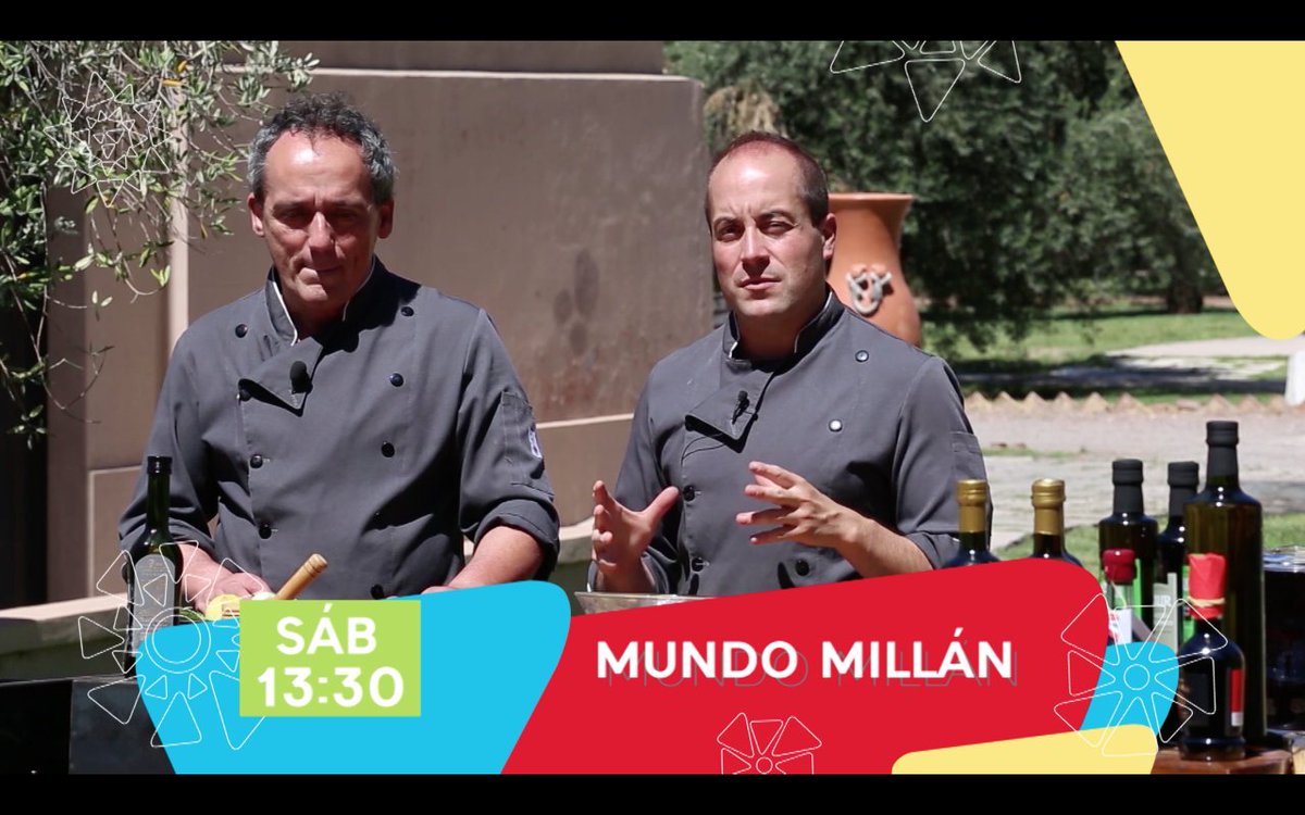 Llega el sábado y llega #MundoMillán ¡A prender el fuego! 🍴🔥 13:30 #nosvemosenelSiete <a href="/paolapiquer/">Paola Piquer</a> <a href="/Flavioeglez/">Flavio Eglez</a>