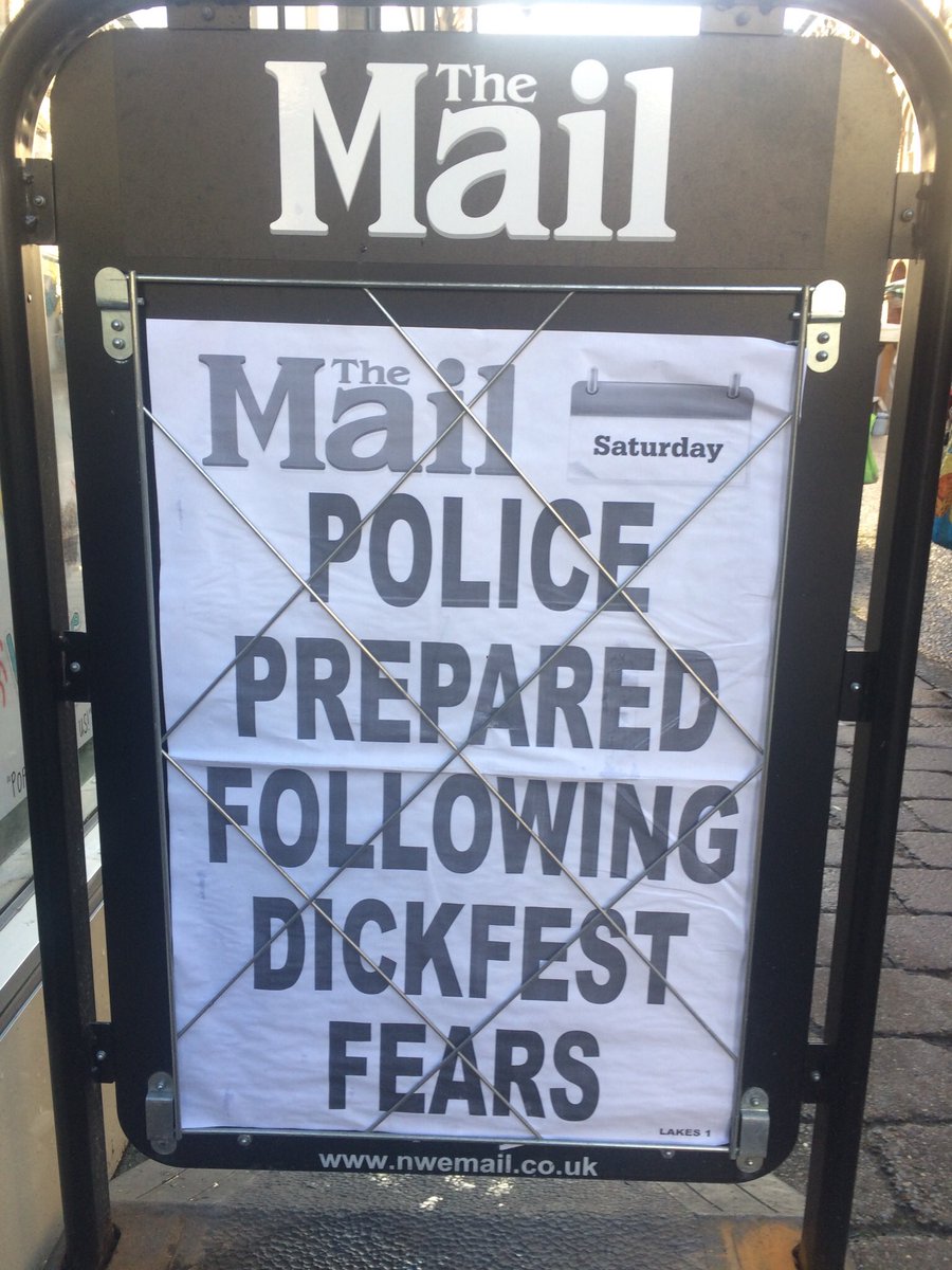 Kevin_Richard's tweet photo. It all goes on in Cumbria! 😮 https://t.co/pwyCGhApCx