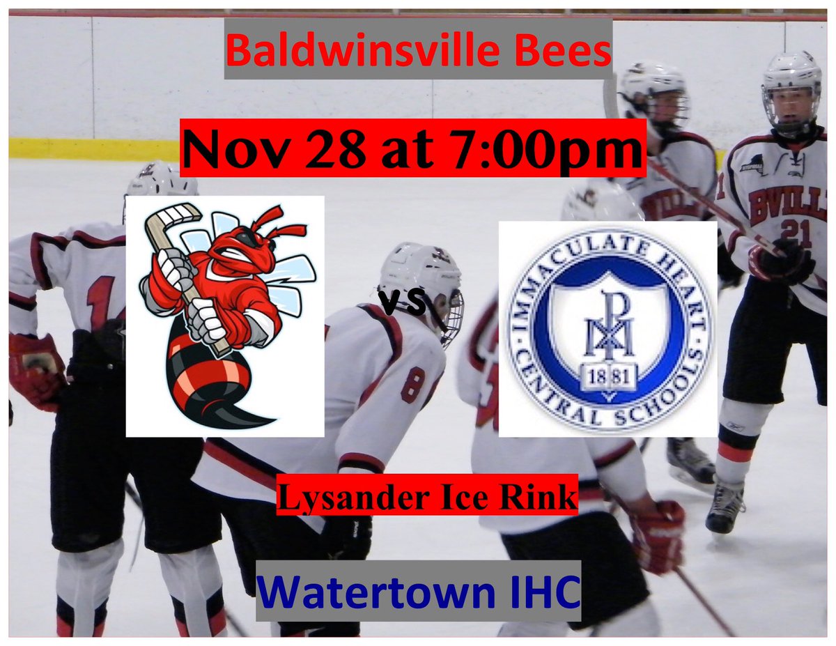 Bville_Hockey's tweet photo. Days away from the first league game. We need a strong student section to get things started. #FeeltheSting
@lysanderice @bvillebeessc @Bville_Bees @bville @BvilleStudSect https://t.co/j3Tv34rAQU