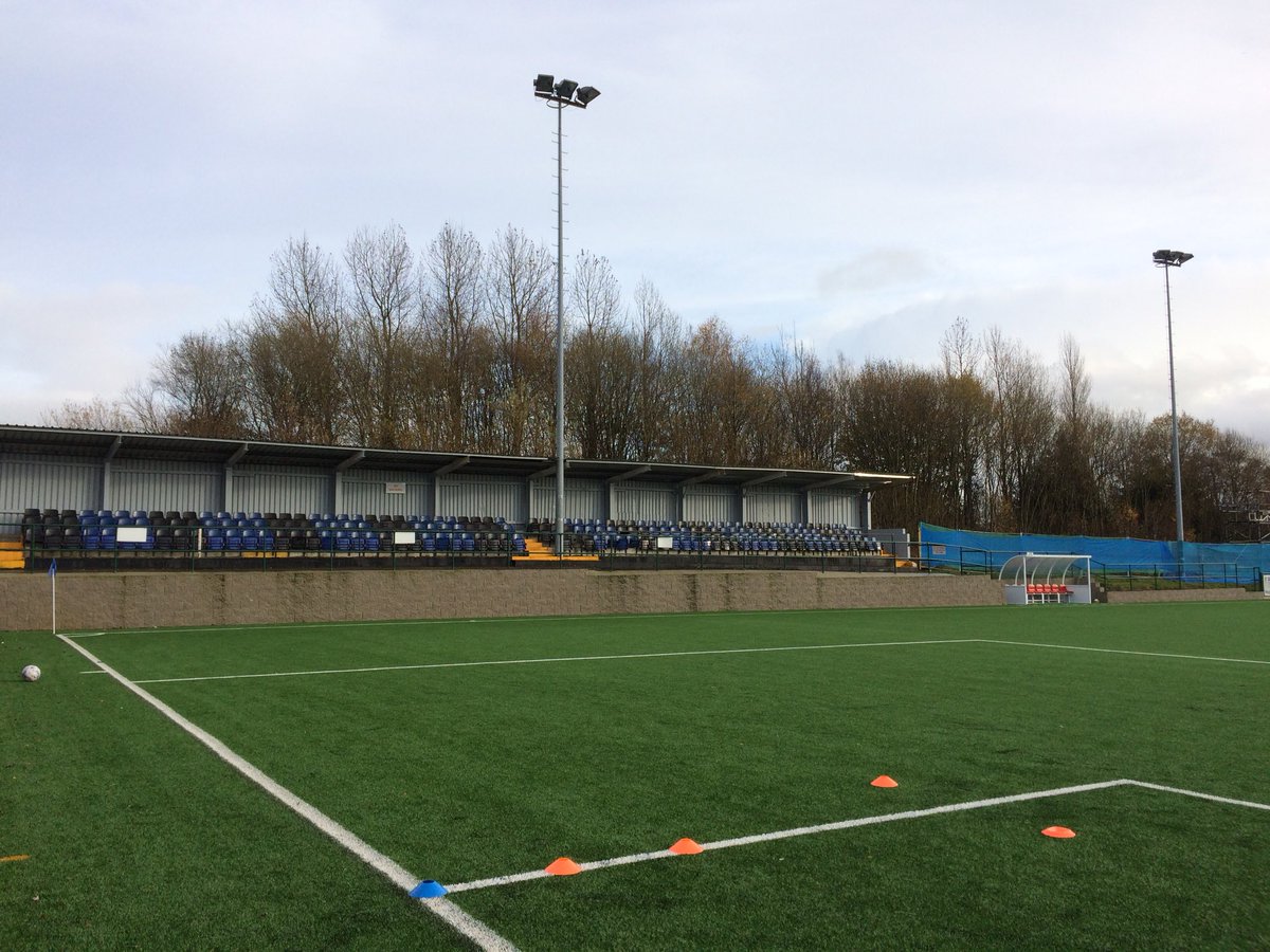 AvroFC's tweet photo. GAME ON ! There’s still time to get down to @avrojfc v @Old_Alts in the @THEMCRFL at the @Vestacare Stadium OL8 3JH ⚫️🔵⚽️ https://t.co/GFNA51nAN5