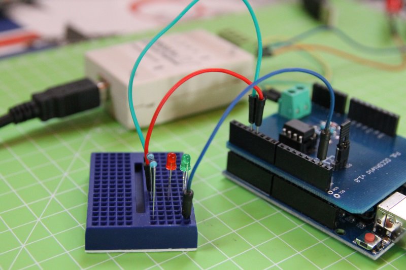 lucadentella_it's tweet photo. New post: DCC, led accessory decoder with #Arduino #Rocrail #Sprog  https://t.co/qZVGM2ipYA https://t.co/IVlRchw1hx
