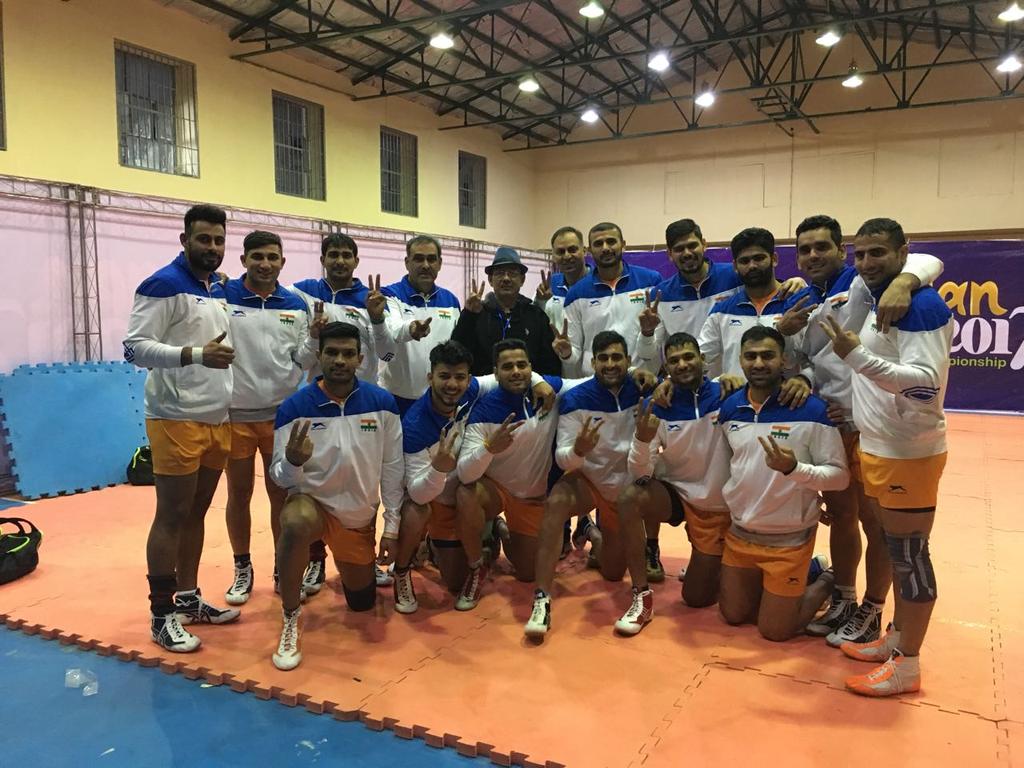 sunildabas7's tweet photo. Kabaddi Asian championship today India beat Pakistan44-18 in men section,congratulations team India &amp;Khokhar sir @Ra_THORe @ChBirenderSingh https://t.co/SXAqarimpc