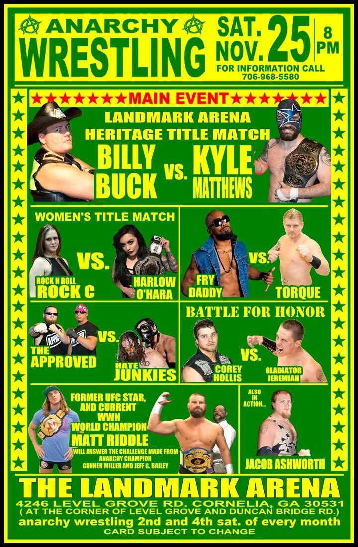 JeffGBailey1's tweet photo. After another dominating performance @VAWrestling “The People’s Captain” @RealGunnerM11 returns to @AnarchyLandmark to discuss the Matt Riddle situation &amp; so much more. #CTE https://t.co/Y3a968CGto