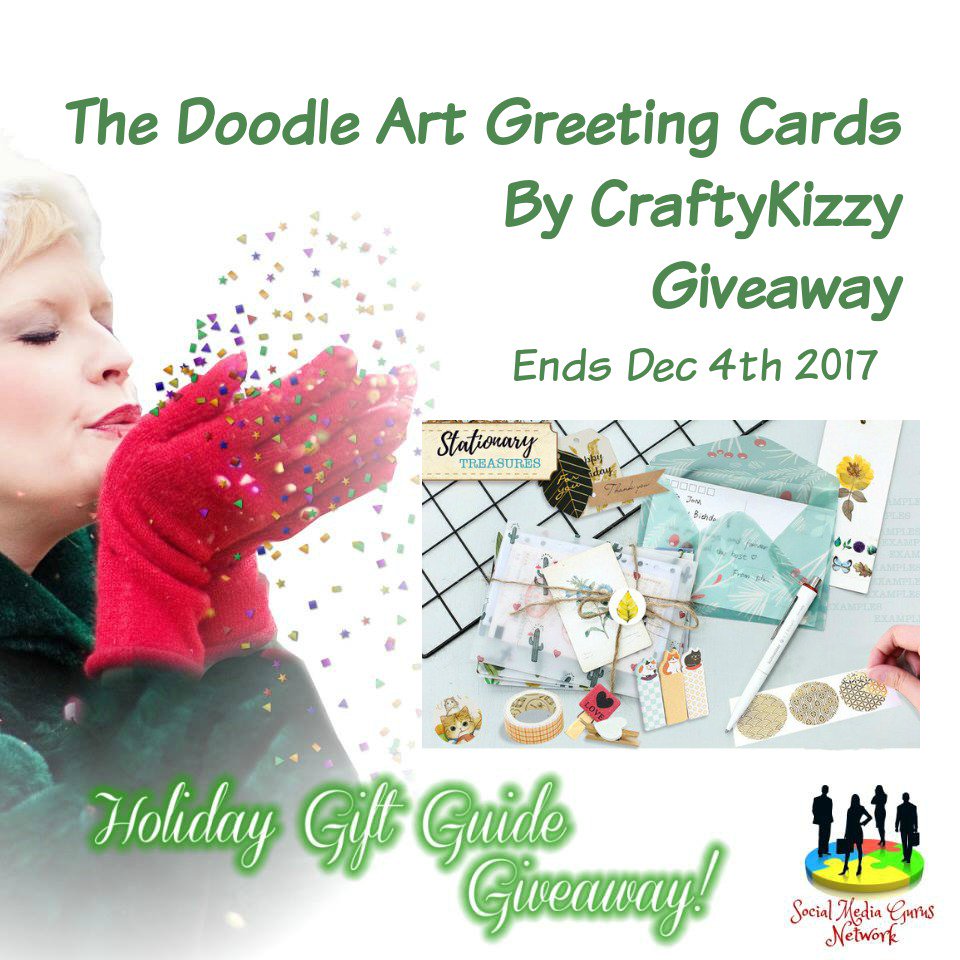 AndreaCoventry's tweet image. Enter to #win the Doodle Art Greeting Cards by @CraftyKizzy  #Giveaway ends 12/4 wp.me/p7dMAd-ms @SMGurusNetwork