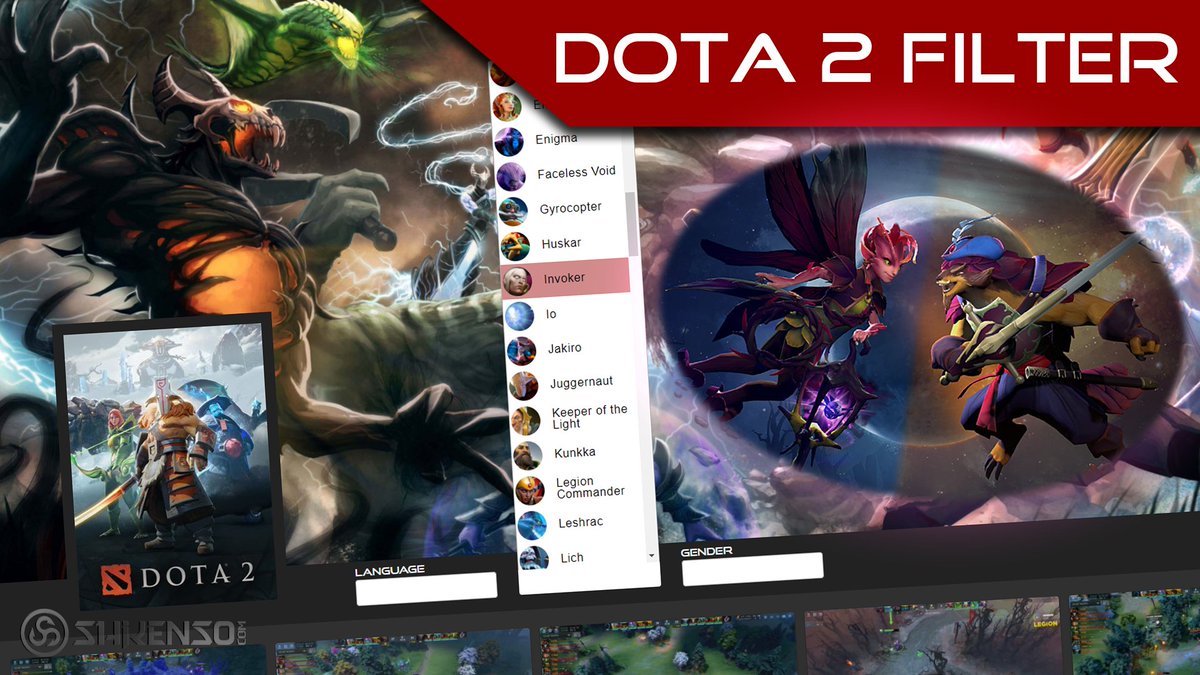 Shikenso On Twitter Check Our Dota2 Stream Filter To Find