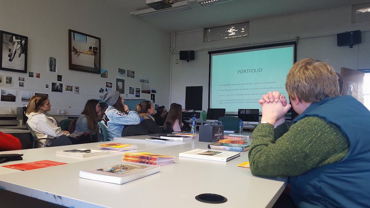 BAPhotoIADT's tweet photo. #Thankyou everyone who attended yesterday #OpenDays2017 continues #Today (photographs by @sepd123) #Photography #Education #ProfessionalPractice @myIADT https://t.co/slrgpWmvjJ
