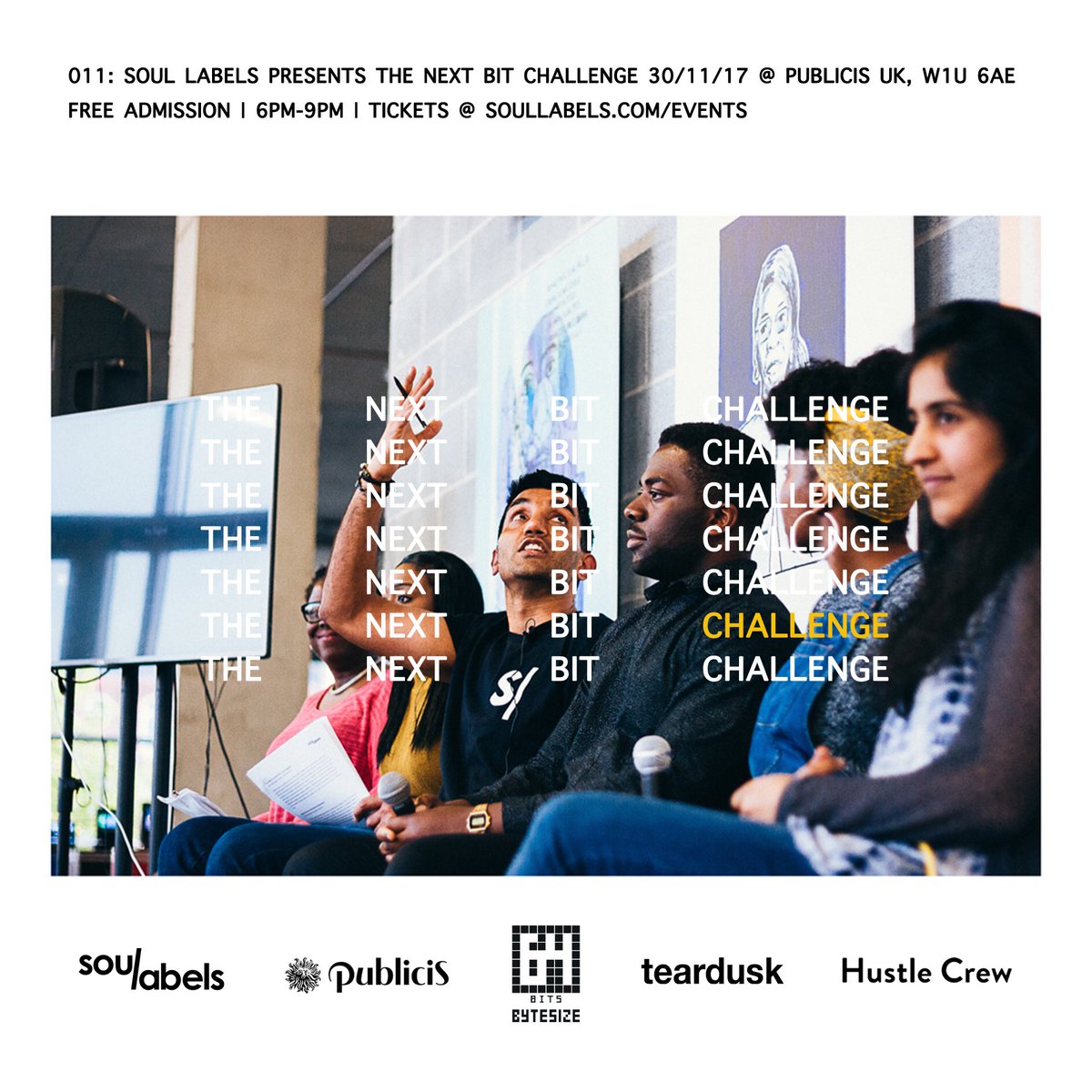 SoulLabels's tweet photo. Win an Associate Network membership to @MeWe360 and monthly mentoring sessions courtesy of @Create_Jobs.

How? Join a team at the Next Bit Challenge, come up with an innovation powered by the web, pitch it best and you win. 30/11, 6pm Free places: https://t.co/rIXrCbW7mZ #64bits https://t.co/Q9Cn7TtVip