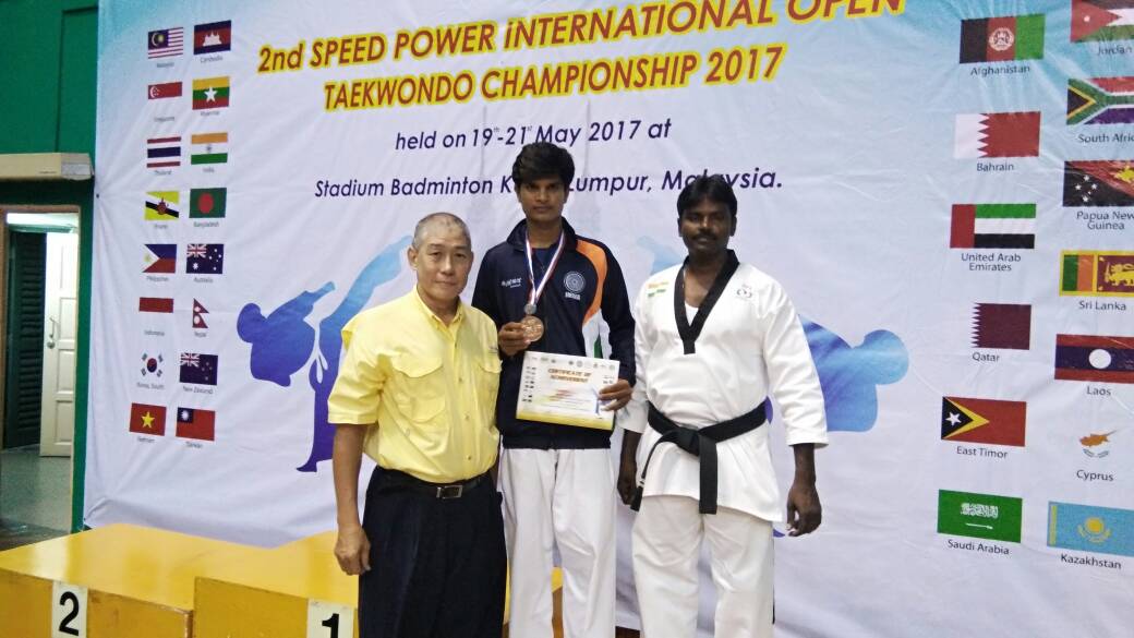 Journeyforcause's tweet photo. Happy to share, one of our supported student udhaya has won Silver medal in  International #Taekwondo  championship held in #Malaysia. 32 countries competed &amp; He represented #India won it. Very proud of you udhaya, Keep going &amp; make us proud. #பயணம் #journeyforcause #ngo #Chennai https://t.co/jCCC3535Mm