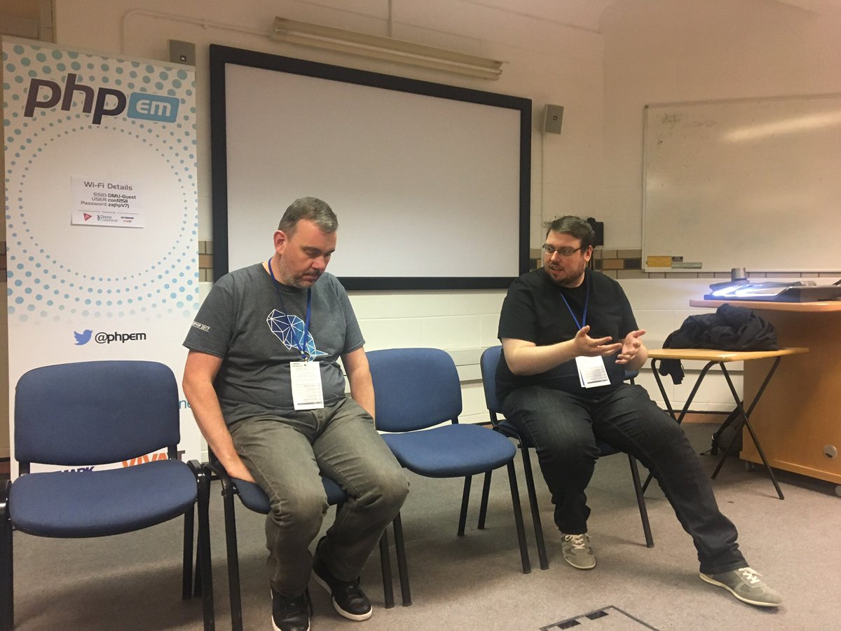 pavlakis's tweet image. The #BDD panel  #phpem17