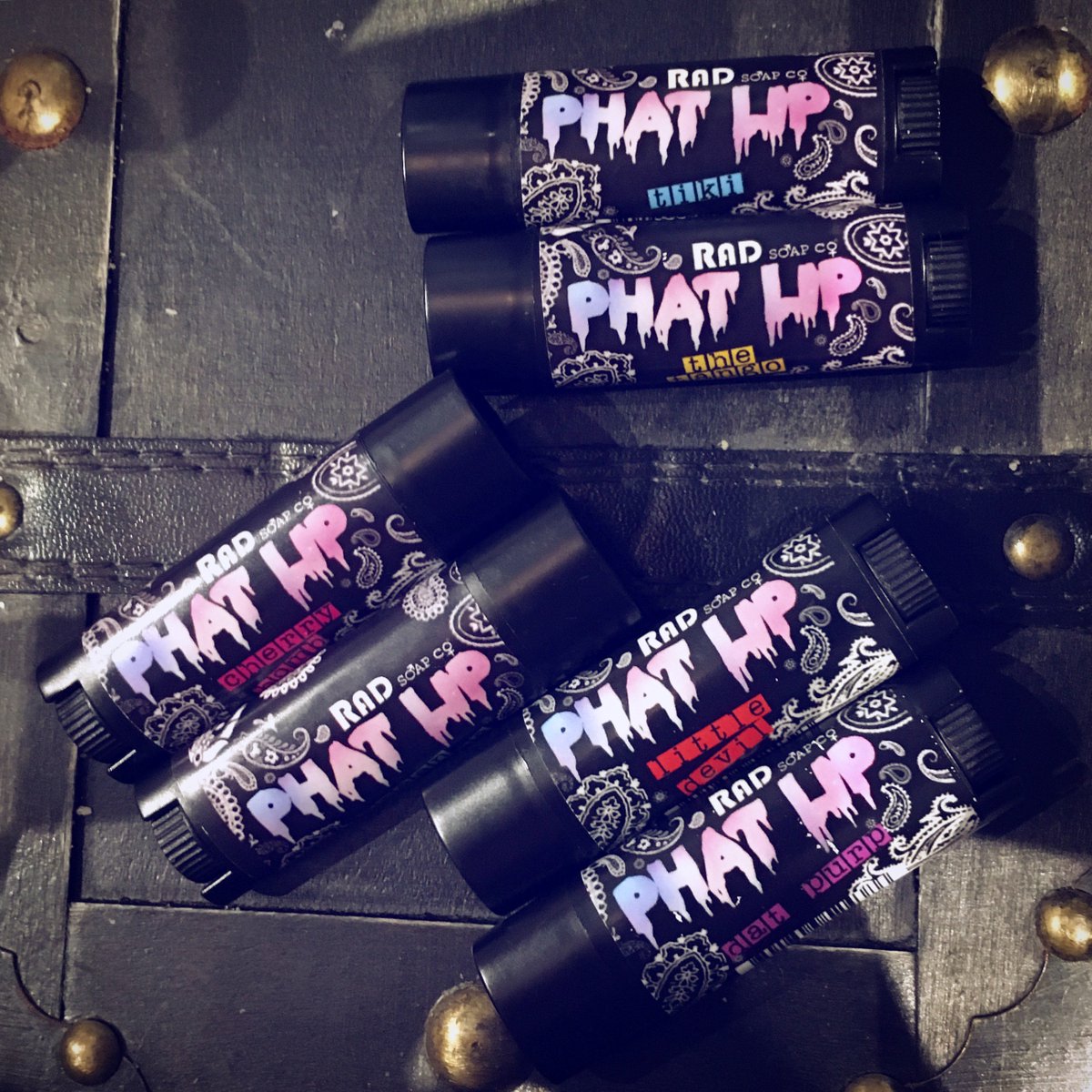 RADSoap's tweet photo. #SmallBusinessSaturday is one of our favorite days of the year! Stop-in and stock-up on all of your favorite RAD products. 10am-12pm we’ve got 20%off your entire purchase, and 12pm-CLOSE will give you 15%off. All day, spend $65+ and receive a free #PhatLip Lip Balm! 🛍🤙🏻🛁 https://t.co/mLn2zoj5B7