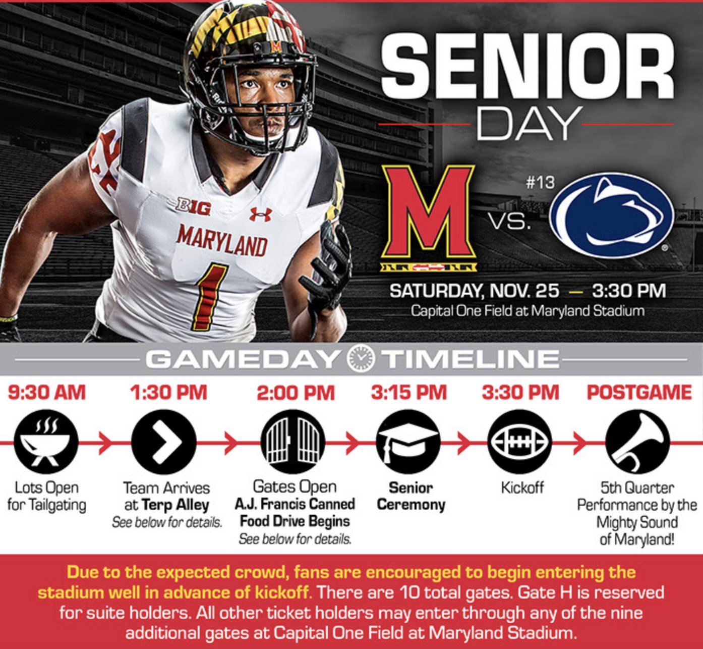 Terps Gameday On Twitter Its The Season Finale At Capital