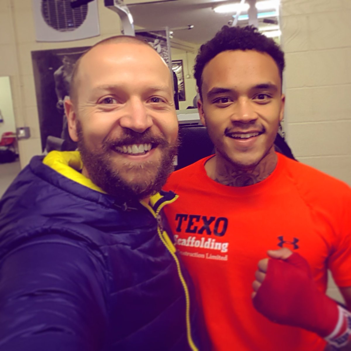 P_R_ONutrition's tweet photo. Last weight check for @harleybenn before his fight this coming Thursday at the Prince Regent Hotel in Chigwell 🥊 His weight is spot on and he's in the best shape I've ever seen him in 👊🏻💪🏻 Roll on fight time
#Boxing #boxingclassics #boxingla #boxingmaster #boxingstars https://t.co/wDljI8y9te