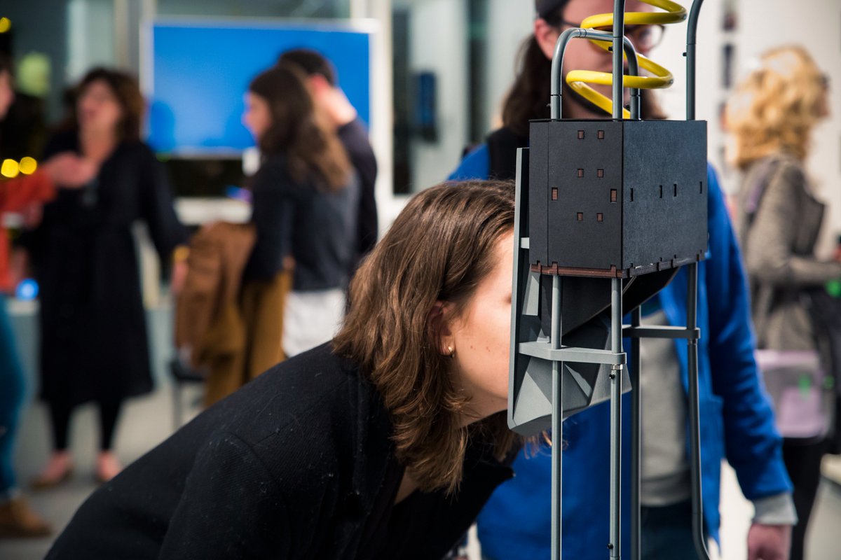 H-2 avant la fermeture de Variation - Artjaws Media Art Fair 2017. Il vous reste peu de temps pour profiter de l'exposition et de L'Origine du monde (numérique) 
📷 Quentin Chevrier for Variation – ArtJaws Media Art Fair / <a href="/artjaws/">ARTJAWS.COM</a>