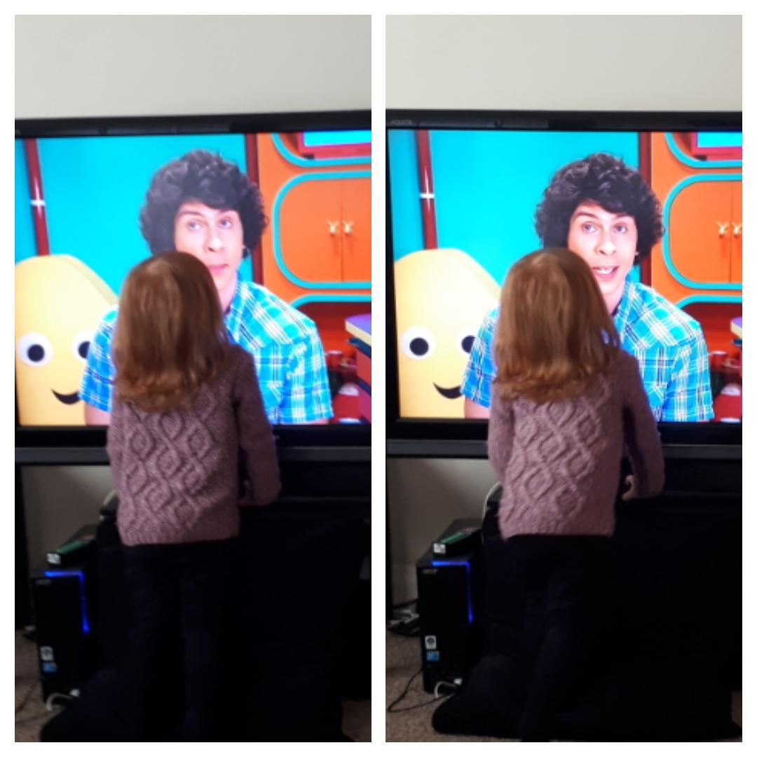 tyskielover's tweet photo. @AndyDayTV @CBeebiesHQ #ATweetADayToAndyDay Gemma trying to climb in the TV to sit with #AndyDay while he reads a book😂 #cbeebies #biggestfan #1week #ToGo #December2nd #birthday #birthdaycard #Please #make #dreamcometrue 🤞🤞🤞🤞🤞please please please read it out Andy 🤞🤞🤞🤞🤞 https://t.co/SH4S5EktsF