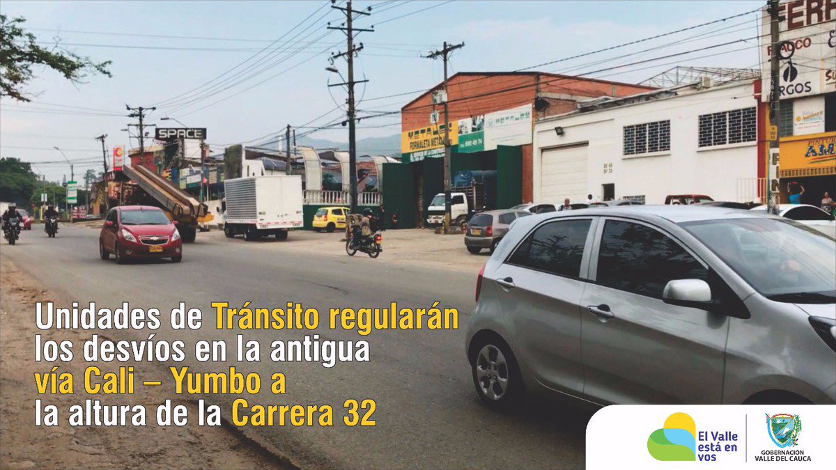 GobValle's tweet photo. @TwiterosCali @TransitoPolicia @AlcaldiaYumbo @TaxisLibres4 @RCN980cali @MovilidadCali @EnterateCali @elpaiscali @Diarioccidente @BluRadioCali @DilianFrancisca @AmorPorElValle @fabiogrueso @elespectador @falavi2005 Plan de manejo de tráfico vehicular fue articulado por la recién creada Secretaria de Movilidad del Valle con transito de Cali, Yumbo y policía, mejorará el tránsito en la antigua vía Cali Yumbo https://t.co/EQGvihuZEH