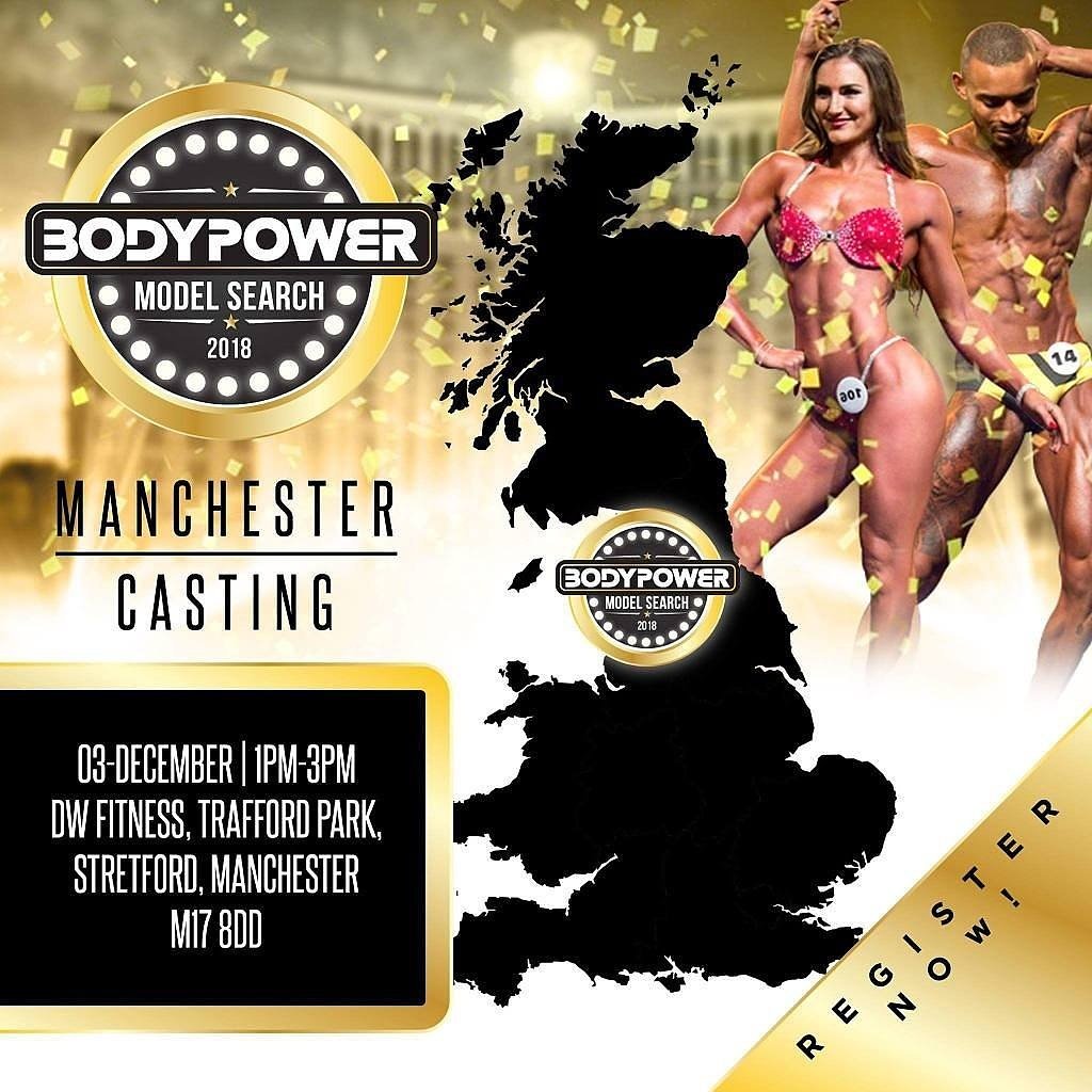 BBBPDAN's tweet photo. MANCHESTER CASTINGS
MODEL SEARCH
3RD DECEMBER
Register now
just £10 for a chance to be in the final at Bodypower 2018
#Bodypower #bodypoweruk #bodybuilding #fit #fitness #fituk #ukfit #crossfit #motivation #inspiration #beinspired ##fitfam #ukfitfam #Vivabp https://t.co/NX1vURWAxX