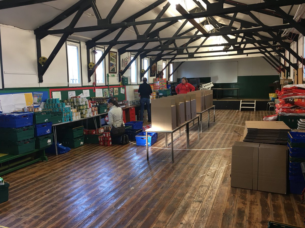 Fab but humbling morning packing 144 hampers for those in need or alone this Christmas with <a href="/BandOTable691/">Bushey And Oxhey 691</a> &amp; <a href="/Busheycircle/">Bushey Ladies Circle</a>