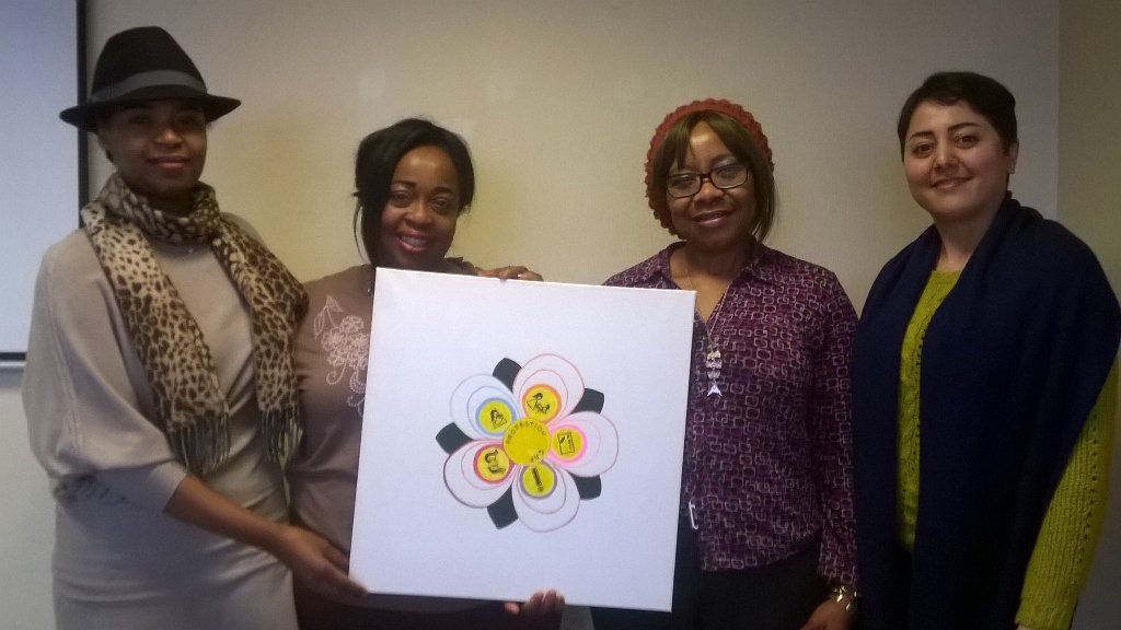 AsylumAid's tweet photo. The #ProtectionGapAdvocates are a group of women who help protect women from violence and persecution. Here they offer advice to women who are seeking protection in the UK https://t.co/PhtKwnFtji available in #English, #Arabic #French #Farsi #Tigrinya #IDEVAG #refugee https://t.co/FQka1e9KyJ