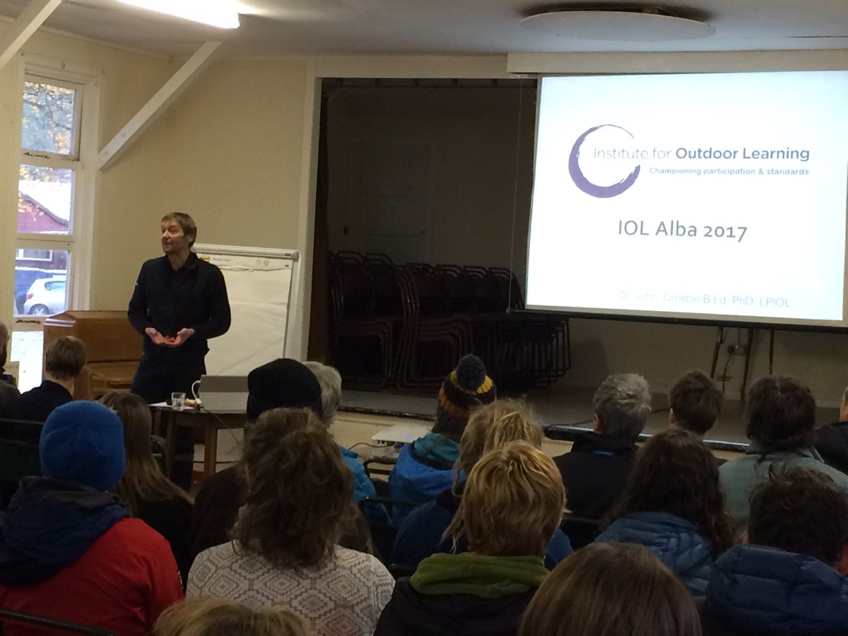 CairngormsOL's tweet photo. John Crosby IOL Chair kicking off great day of workshops at #IOLAlba2017 https://t.co/QDtosdCdQo