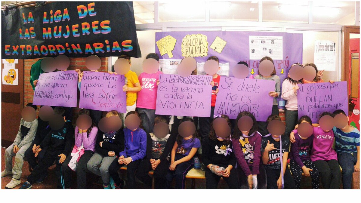 elsateacher79's tweet photo. Si cada colegio y cada familia le diera la misma importancia al respeto hacia la mujer que a la ortografía o a las tablas de multiplicar, llegaría el día en el que no hiciera falta reivindicar nada el #25N.
https://t.co/T1EJY3CIkK
#elMiguelHernándezmola #nosqueremoslibresyseguras https://t.co/8hLeFf5Xdd