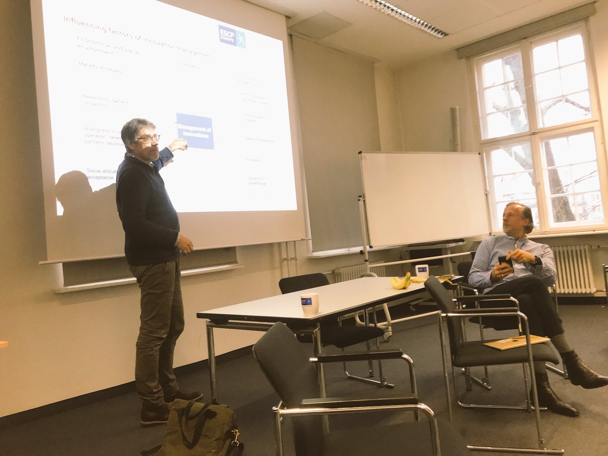 pbo's tweet photo. Finishing one more great and successful year for ESCP #U-SCHOOL - last lecture together with Marc Sasserath and Ulli Schmitz then #graduation of this year‘s class #Entrepreneurship https://t.co/QWUToo0jXu