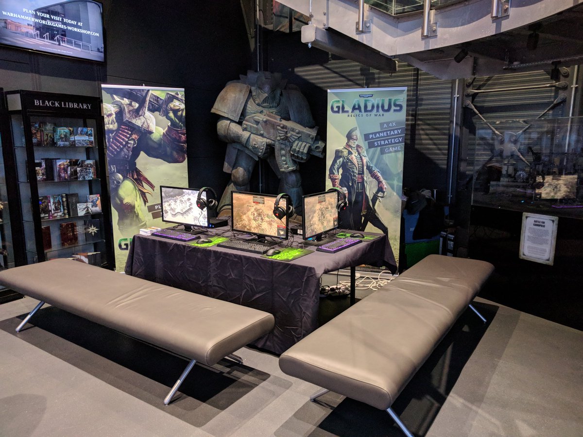 proxy_studios's tweet photo. We're ready to show off Warhammer 40,000: Gladius for the first time! https://t.co/R3shar6eBF