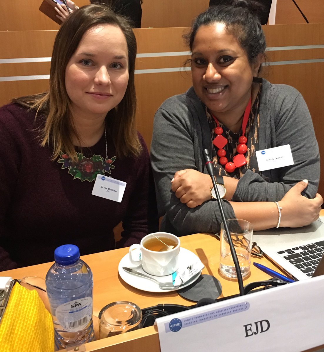 DrKittyMohan's tweet photo. Representing European Junior Doctors at @CPME_Europa General Assembly in Brussels today. @ejdpwg @BMA_juniordocs https://t.co/a4nyqCZgKY