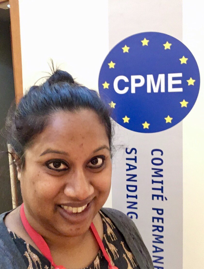 DrKittyMohan's tweet photo. Representing European Junior Doctors at @CPME_Europa General Assembly in Brussels today. @ejdpwg @BMA_juniordocs https://t.co/a4nyqCZgKY
