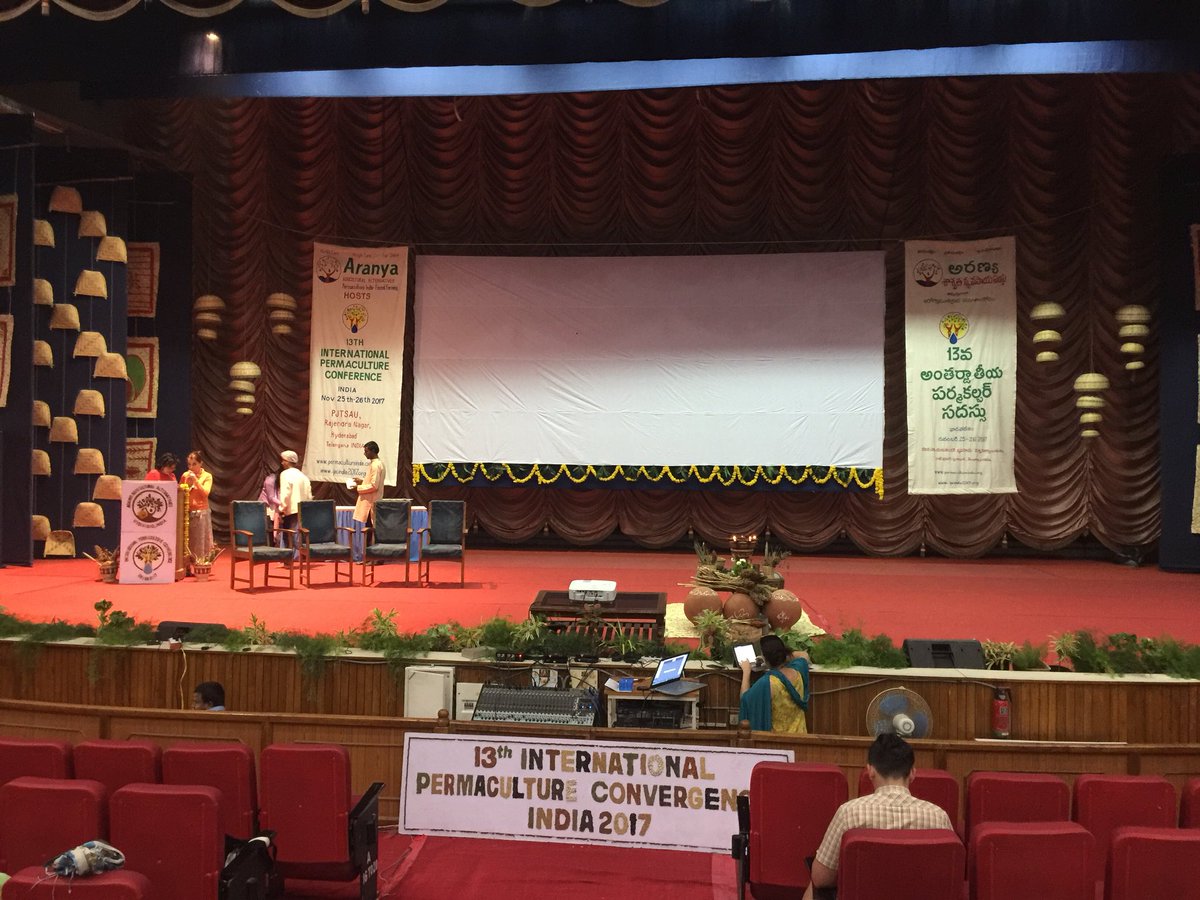 AjayaKumarVemul's tweet photo. International Permaculture Convergence. What a gathering. Some of the biggest names in the fight for protecting environment at one place. @drvandanashiva @sultanismail @ClaudeAlvares https://t.co/Fg9UiZVgWt