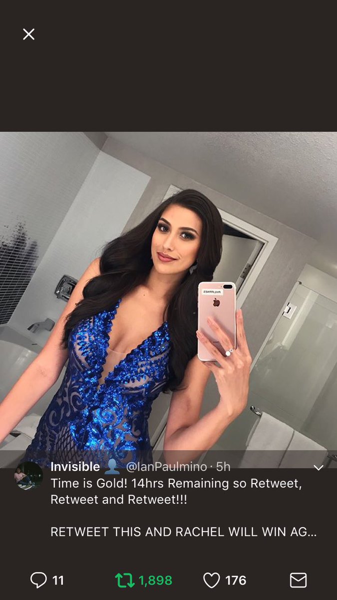 mayfaithignacio's tweet photo. Retweet if you think Rachel Peters from Philippines will be the next Miss Universe 2017!

#MissUniverse #Philippines https://t.co/2hsEY3d1Ng