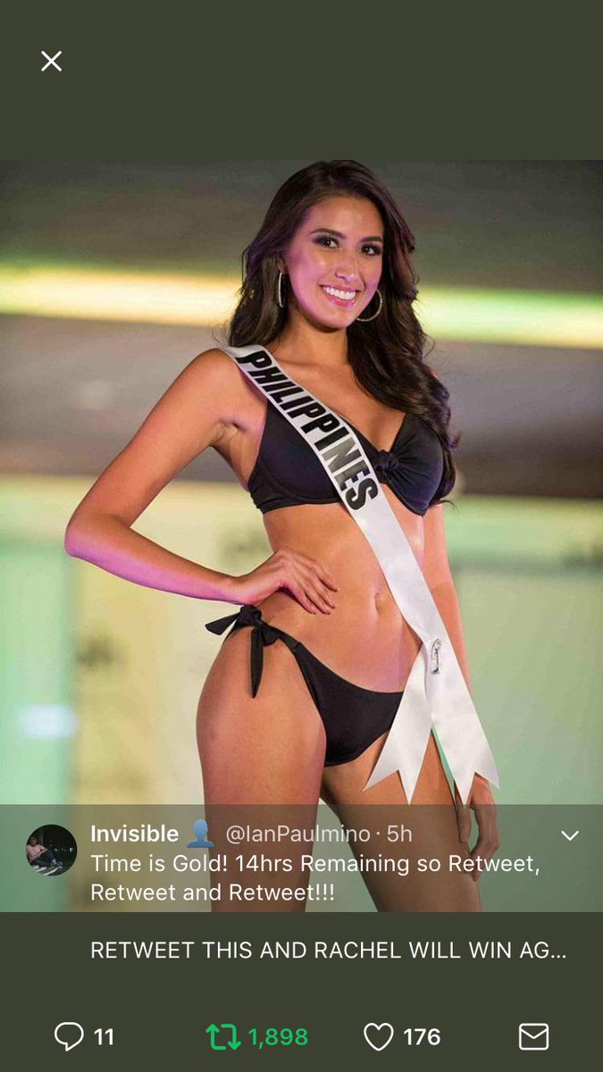 mayfaithignacio's tweet photo. Retweet if you think Rachel Peters from Philippines will be the next Miss Universe 2017!

#MissUniverse #Philippines https://t.co/2hsEY3d1Ng
