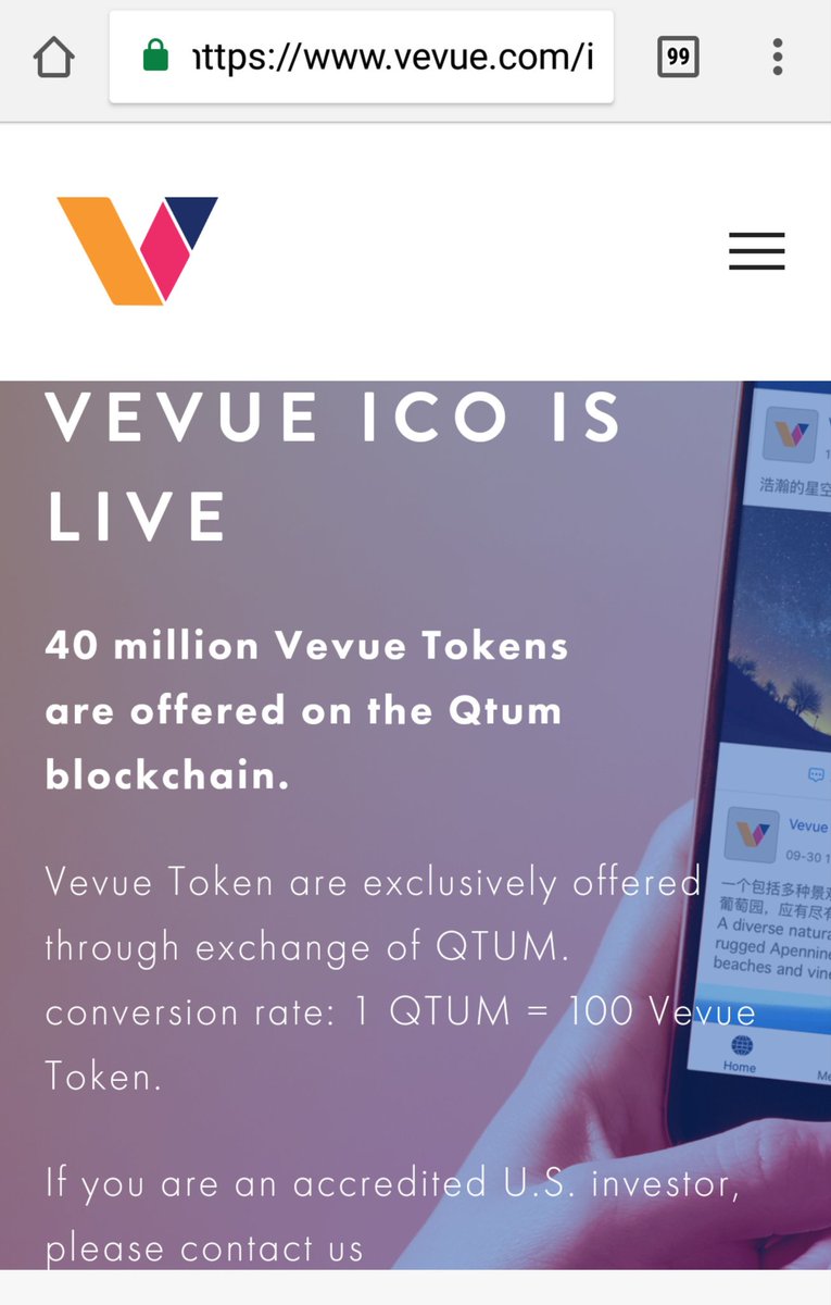 Vevue ICO on käynnissä. Liity ICOn osoitteessa vevue.com 
#vevue #finland #token #ico #Qtum #suomi #Video