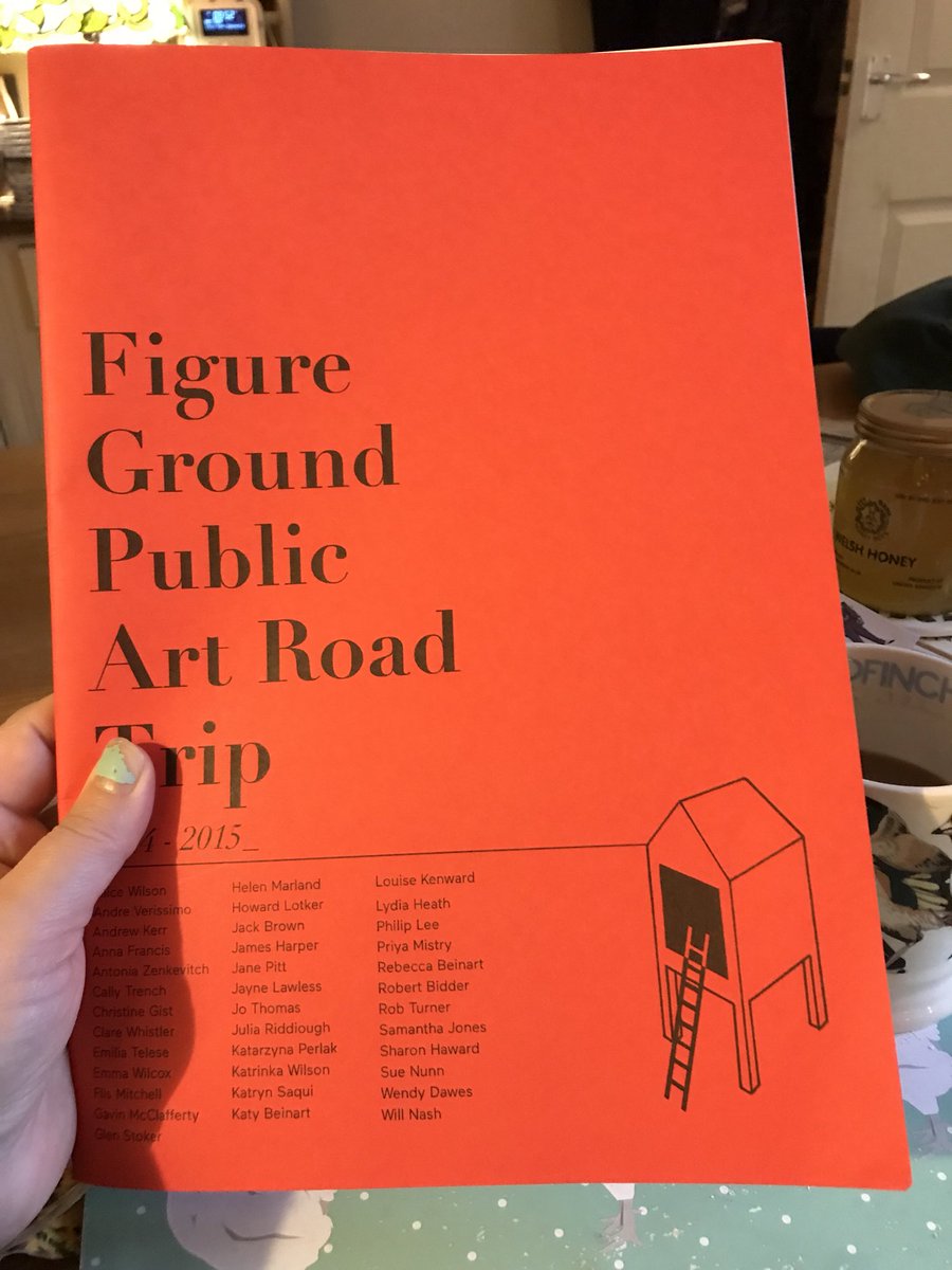 annafrancisart's tweet photo. Having a read of the Figure Ground publication - Public Art Road Trip which I contributed an introduction to @sot2021 Stoke for - over breakfast this morning. โA great place to be based as an artist - you can do things here that would be impossible in other cities.โ https://t.co/Kp5r0H0Qi0
