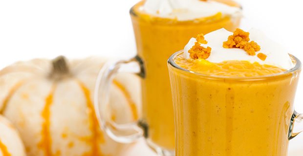 Full of vitamins A and C and antioxidants, this smoothie resembles the traditional Thanksgiving dessert. - blendtec.com/recipes/pumpki…
