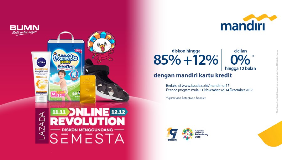 livinpoin's tweet photo. Tunggu apalagi, Sahabat! Ayo belanja sepuasnya di @LazadaID melalui website https://t.co/rHA8d53KZD dan dapatkan penawaran menarik jika kamu bertransaksi menggunakan #mandiricard #mandiripromo https://t.co/Z8gyjKga8H https://t.co/vn4n7CQlJm