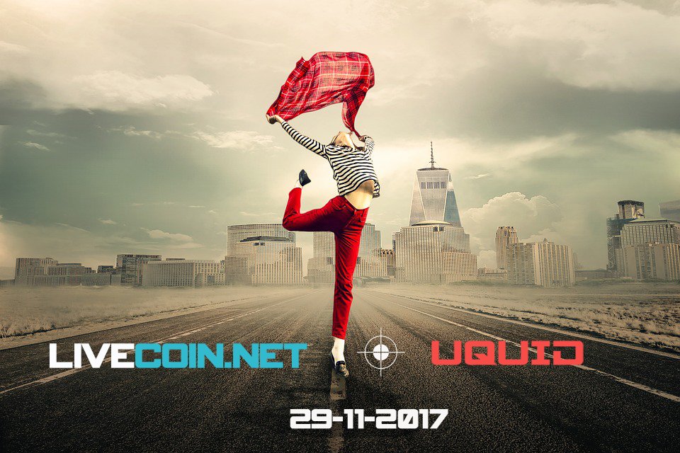 UquidC's tweet photo. UQC will trading in Livecoin from 29–11–2017
https://t.co/DHAaNxyiUj https://t.co/DxUVxpzREg