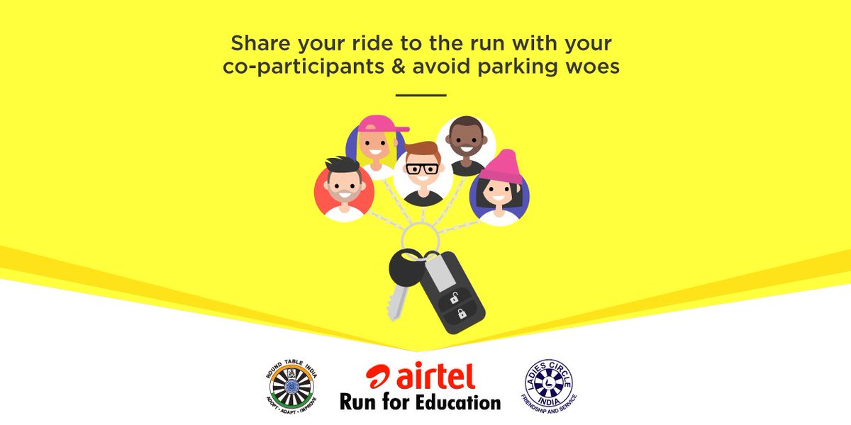 rtirun's tweet photo. Carpool with your co-participants &amp; avoid unwanted issues of car parking. #Carpool #RunForEducation https://t.co/6x4DbOXFGb