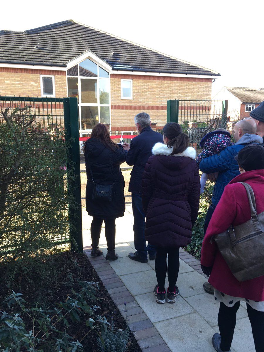 Opening of the Ecological Garden, fantastic work by everyone and our very own young people