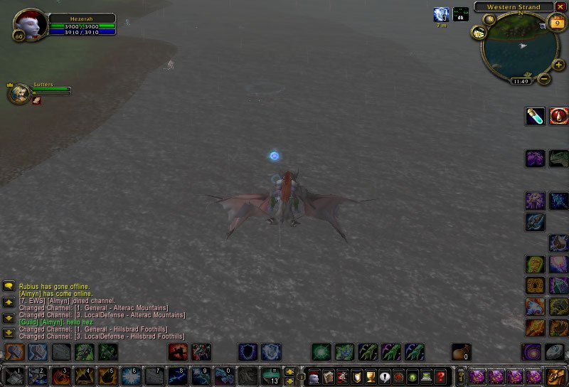 Hezerah's tweet photo. Throw back to one of my first screenshots from 2008! What a long, strange trip it's been. #WorldOfWarcraft #Shaman #Nagrand https://t.co/ne7N920nhy