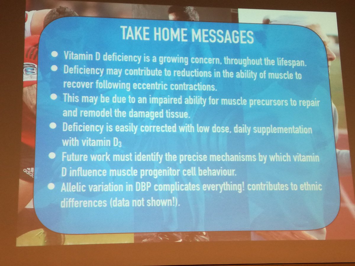 tomwilks444's tweet photo. @dan_owie from @LJMU, great talk on Vit D metabolism in skeletal muscle at #YLS2017 @CEStewartPhD https://t.co/nX88Ta4SxA